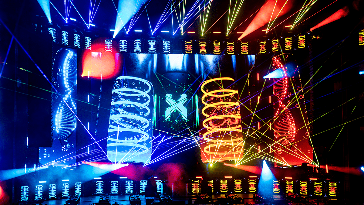 From start to finish Excision brought out the feral energy that needed its release. (Photos: Gerardo Federico)