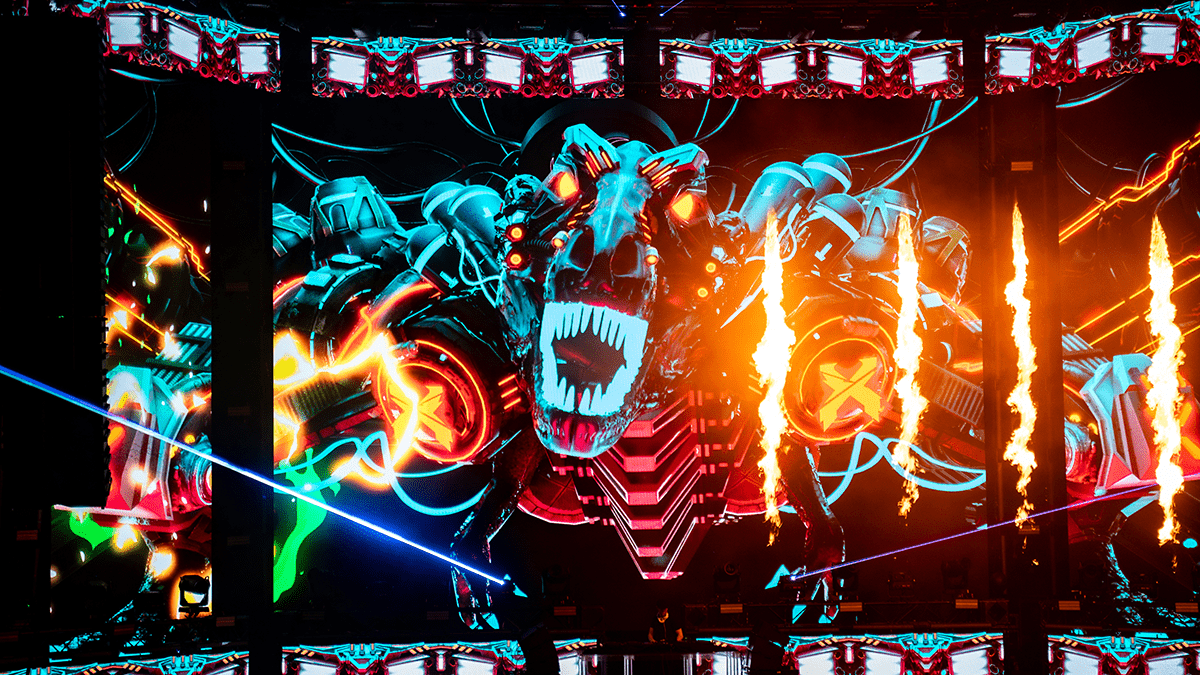 From start to finish Excision brought out the feral energy that needed its release. (Photos: Gerardo Federico)