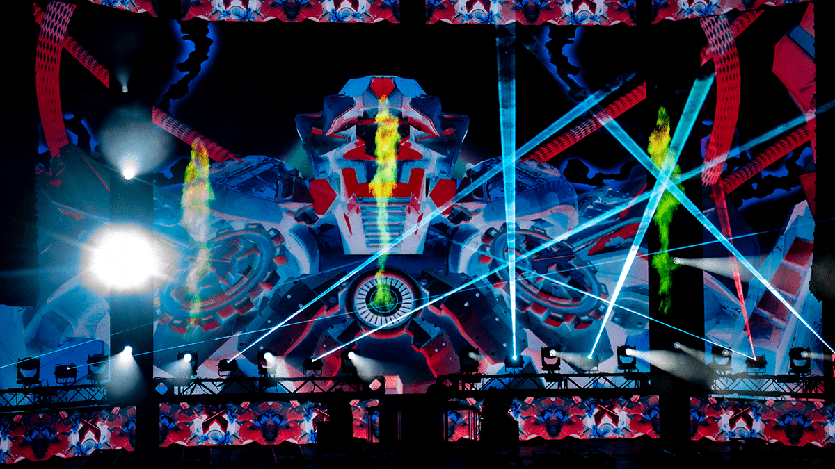 From start to finish Excision brought out the feral energy that needed its release. (Photos: Gerardo Federico)