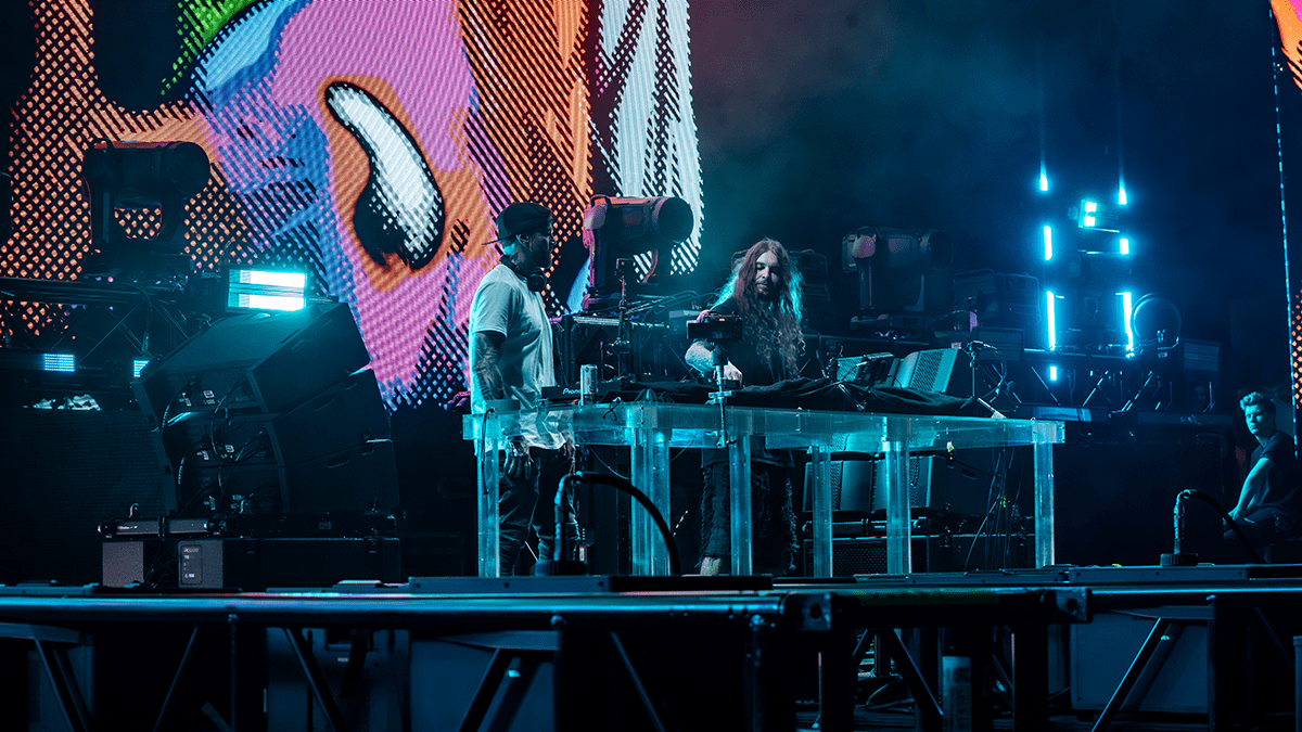 From start to finish Excision brought out the feral energy that needed its release. (Photos: Gerardo Federico)
