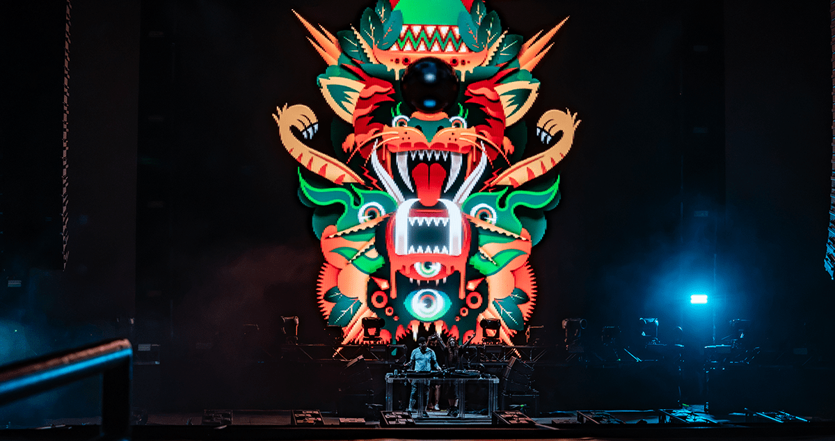 From start to finish Excision brought out the feral energy that needed its release. (Photos: Gerardo Federico)
