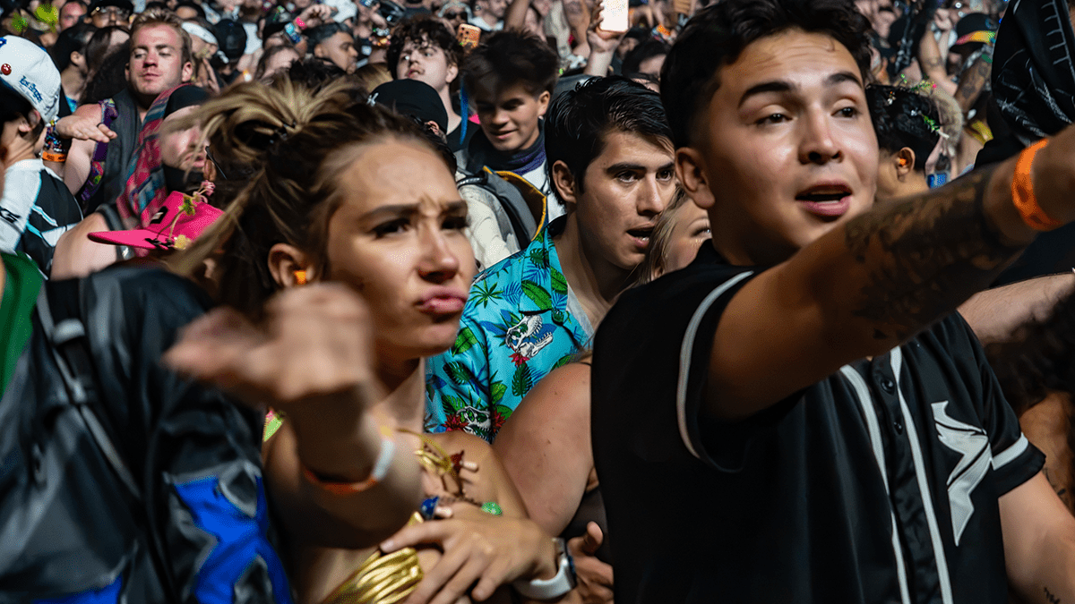 From start to finish Excision brought out the feral energy that needed its release. (Photos: Gerardo Federico)