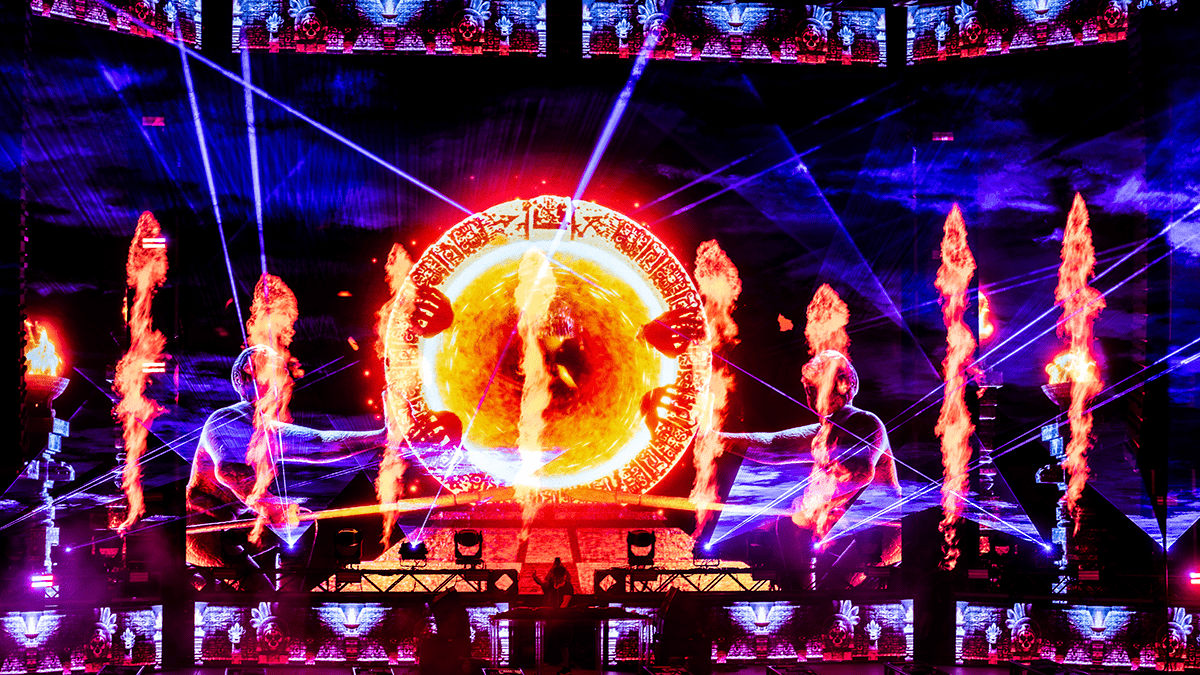 From start to finish Excision brought out the feral energy that needed its release. (Photos: Gerardo Federico)