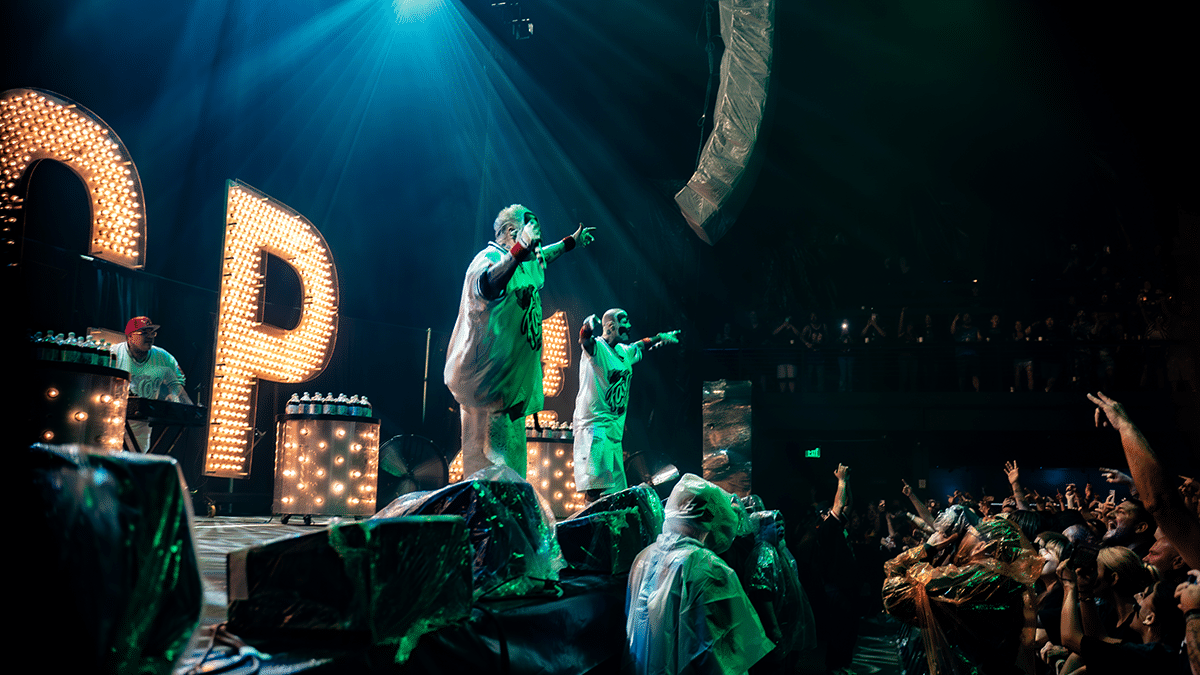 Insane Clown Posse - AKA ICP - dosed the Mission Ballroom with a carbonated assault (Photos: Gerardo Federico)