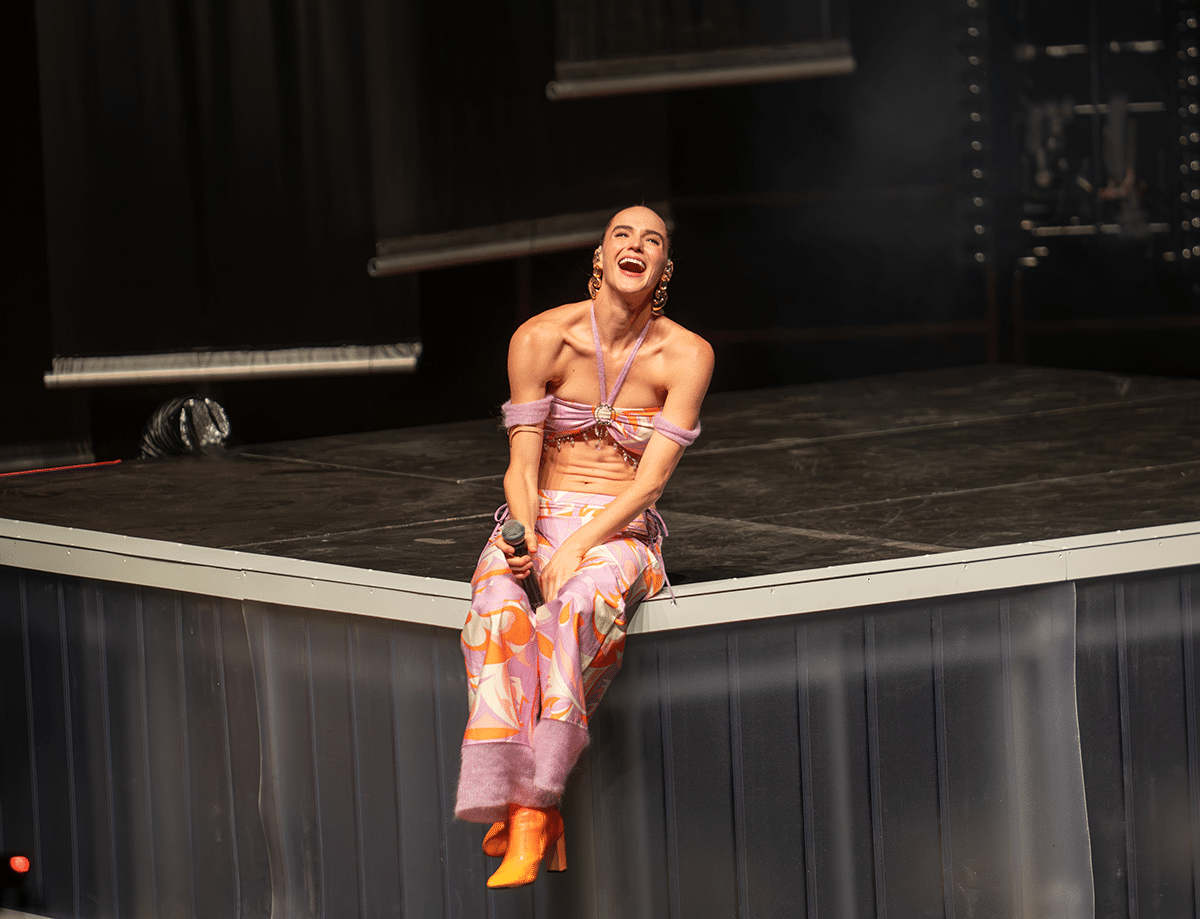 SOFI TUKKER came out ready to move last Thursday, and Red Rocks responded. (Photos: Gerardo Federico)